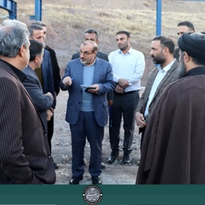 🔰 بازدید علی حدادی از پروژه در حال احداث سالن ورزشی بانوان شهر کوهسار شهرستان ساوجبلاغ